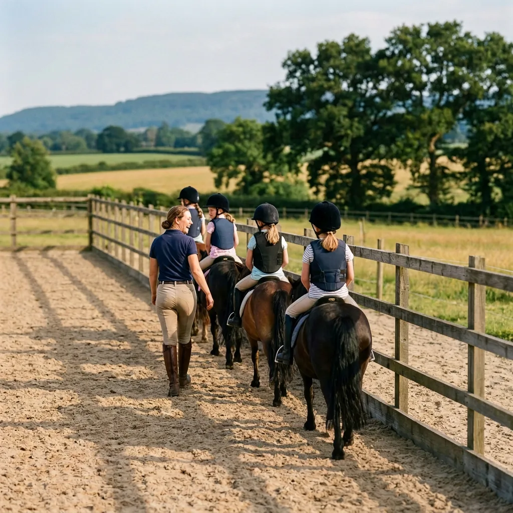 Cours de poney à Grésy-sur-Aix, Savoie